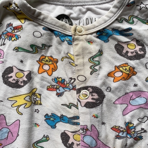 Clover Baby with Oh Joy lot of 2 footie pajamas - Picture 3 of 11